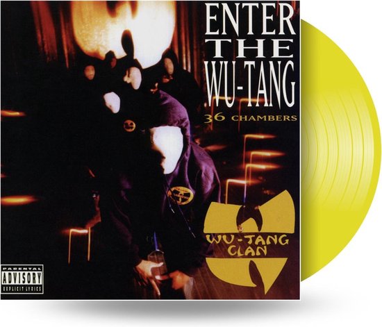 WU-TANG CLAN - ENTER THE WU-TANG CLAN  (36 Chambers)  Yellow Vinyl