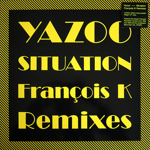 Yazoo – Situation (François K Remixes) RSD Vinyl