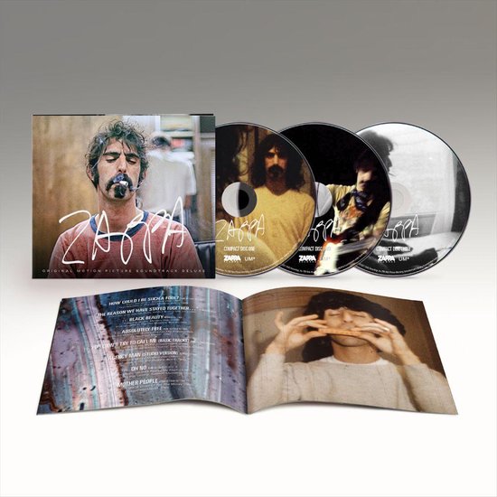 FRANK ZAPPA  - Original Motion Picture Soundtrack 3CD