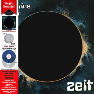 TANGERINE DREAM - ZEIT  Translucent Blue & Clear Vinyl