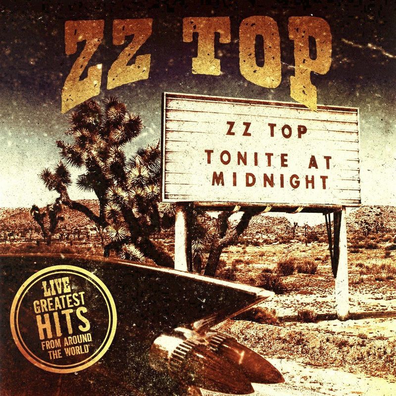 ZZ Top ‎– Live! Greatest Hits From Around The World 2LP
